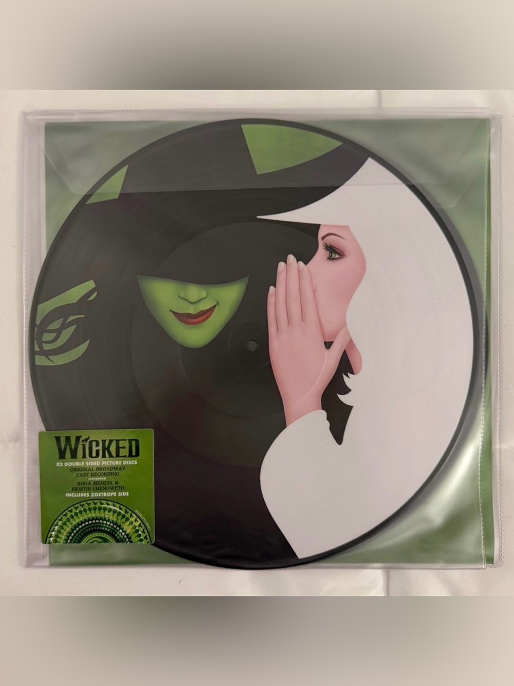 ‘Wicked’ Broadway Soundtrack (Picture Discs w/zoetrope